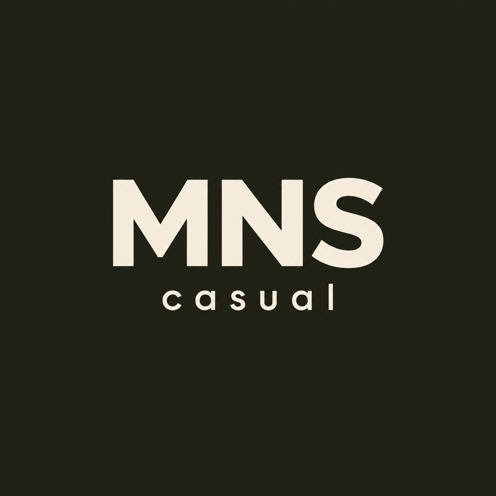 MNS casual dark-green logo